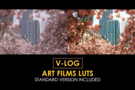 V-Log Art Film and Standard Color LUTs 51443753