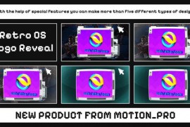 Retro OS Logo Reveal 50062320