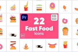 Fast Food Icons For Premiere Pro 48877262