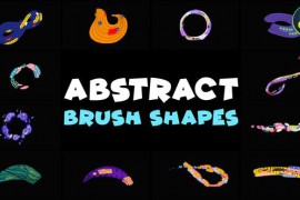 Brush Abstract Colorful Shapes | DaVinci Resolve 50345727
