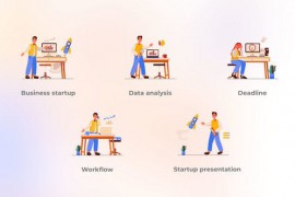 Business Startup - Cartoon People Concepts 45848743