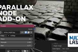 Free Download:Parallax Node v1.1.3 for Blender