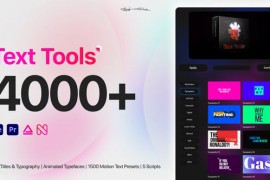 Text Tools - Most Versatile Titles Pack - Scripts - Fonts - Extension 40595761