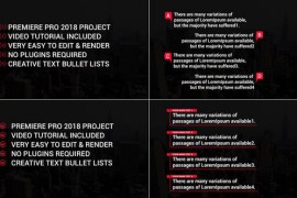 Modern Text Bullet Lists 47437534