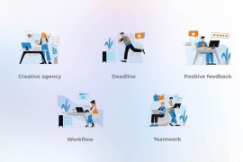 Teamwork - Flat blue concepts 42031556