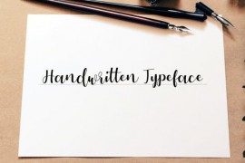 Hand-Written Typeface 22625811
