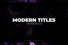 Modern Titles 2.0 | FCPX 42048808