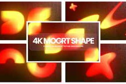 Free Download:4K Gradient Shapes Mogrt 60153091