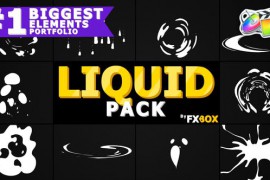 Liquid And Splash Elements | FCPX 26311506