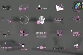 Creative Designer Titles for FCPX 51967570