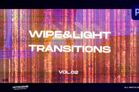 Wipe and Light Transitions Vol. 02 for Premiere Pro 45849712