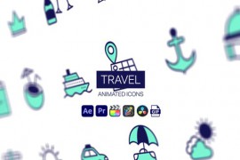 Travel Animated Icons 44952237