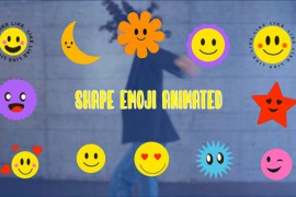Funny Emoji Elements Animation Scene 47251742