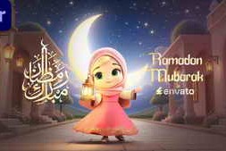 Free Download:Eid Al Adha Girl Dancing | MOGRT 61792848