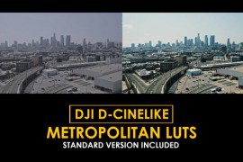 DJI D-Cinelike Metropolitan LUTs 50848734