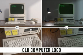 Old Computer Logo 51084788