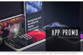 Application Promo - Mobile Phones Mockup 50751006