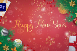Happy New Year Slideshow (MOGRT) 49498762