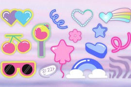Sticker Pack - Kpop Fandom Element After Effects Project Template 51915004