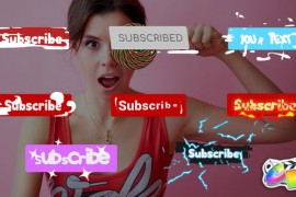Subscribe Buttons | FCPX 26570089