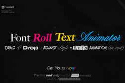 Free Download:Font Roll Text Animator For Premiere Pro | A New Way To Animate Text MOGRT 59005598