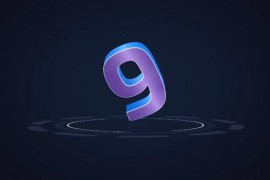 3D Countdown Blue 43012183