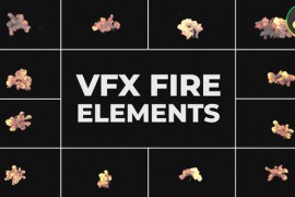 VFX Flames Elements for DaVinci Resolve 52513261