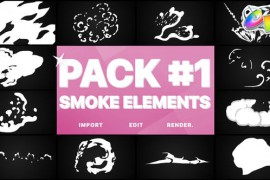Smoke Elements Pack 01 | FCPX 24297520