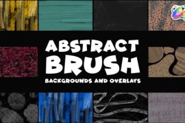 Abstract Brush Backgrounds And Overlays | FCPX 47533327