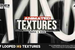 Free Download:Animated Grunge & Noise Textures 54661451