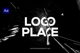Grunge Logo Brush Scribble 44238884