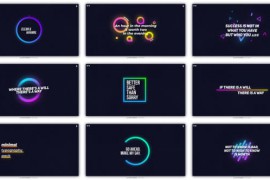Modern Colorful Titles \ FCPX 44263182