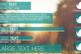 Simple Clean Lower Thirds 10800179
