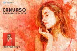 Canvaso Photoshop Action