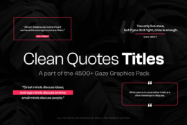 15 Clean Quotes Text Titles 47600499