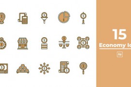 Economy Icon After Effect 47475153