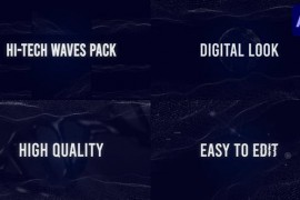 HiTech Waves Pack for After Effects 45543625