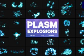 Plasm Explosions | Premiere Pro MOGRT 45339084