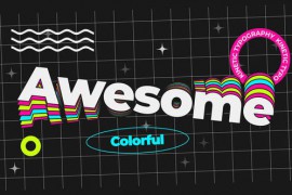 Colorful Kinetic Title Promo 46132115