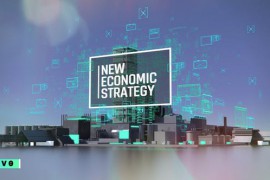 New Economic Strategy/ Business and Corporate Grow Intro/ HUD UI Breaking News/ Oil and Energy Ident