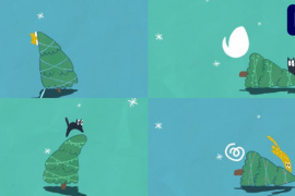 Cartoon Christmas Logo | Premiere Pro MOGRT 48915061