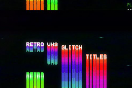 Retro VHS Glitch Titles 49000468
