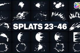 Splats Elements for FCPX 48725115