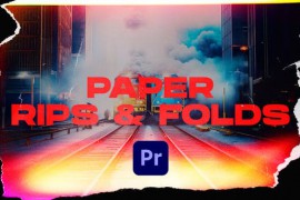 Paper Rips & Folds Transitions VOL. 2 | Premiere Pro 48917354