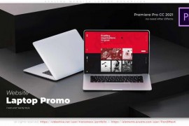 Stylish Website Laptop Promotion 43246925