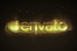 Gold Particles Logo Reveal | MOGRT 52120469