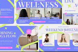 Free Download:Modern Yoga Class Promotion for Online Ads 63838997