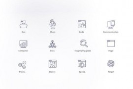 SEO optimization - Outline Icons 46804187