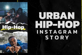 Urban Hip-Hop Story & Reels Mogrt 45532492