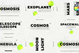 Cosmos White Titles \ FCPX 48092995